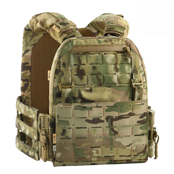 M-TAC Military Plate Carrier Vest Tactical Quick-Release Mag Pouches Multicamo