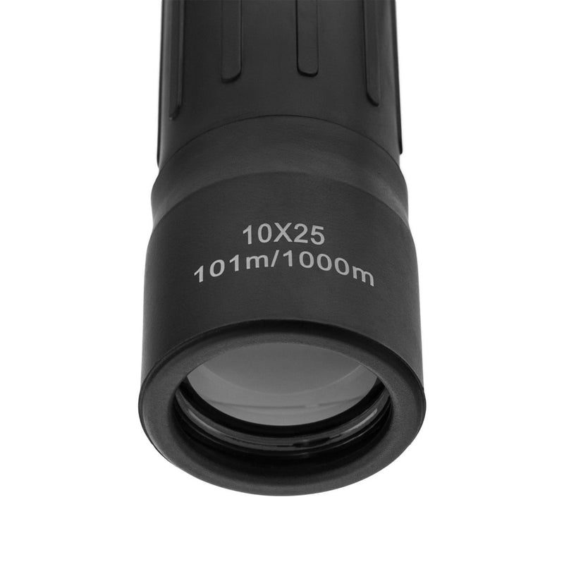 Mil-Tec Tactical Monocular 10x25 Militär omfattning utomhusövervakning svart