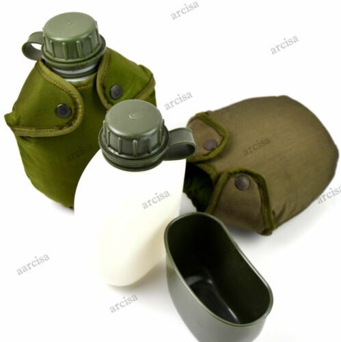 Original Army Drinking Flask M48 Norwegian Water Bottle Military Canteen Norge Norge