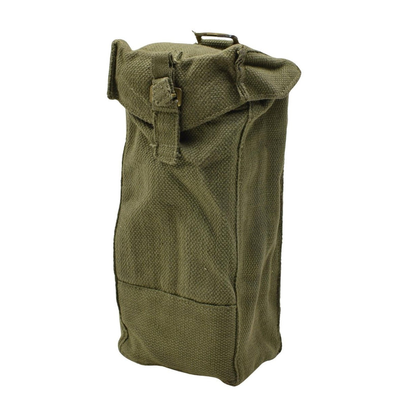 Original Belgien Army Drabla Canvas Material Medium Magazine Pouch Bag Olive