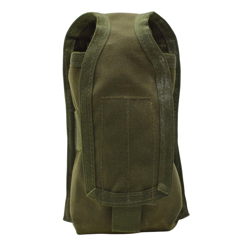 Original British Military Radio Pouch PRC-112 stor väska Molle Tactical Olive