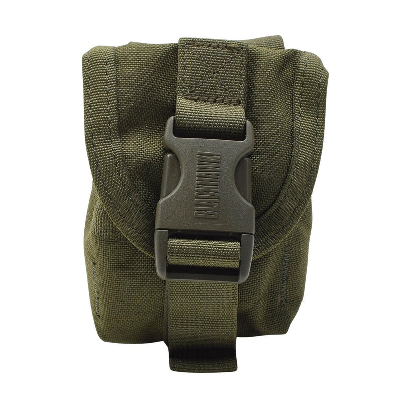 Original British Military Single Grenade Pouch Molle Tactical Bag Field Olive