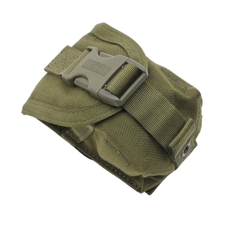 Original British Military Single Grenade Pouch Molle Tactical Bag Field Olive