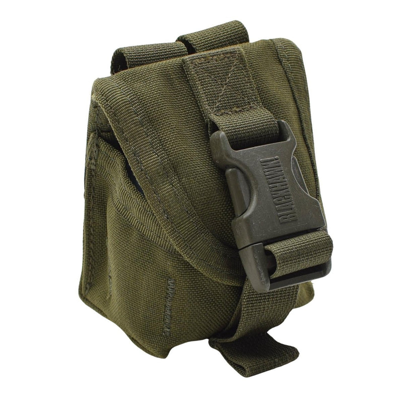 Original British Military Single Grenade Pouch Molle Tactical Bag Field Olive