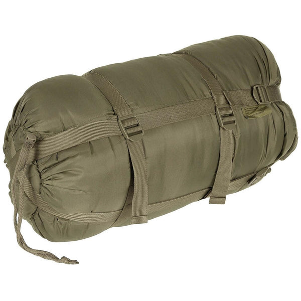 Original British Military Sleeping Bag Compression Sack Comfort -15 ° C Olive