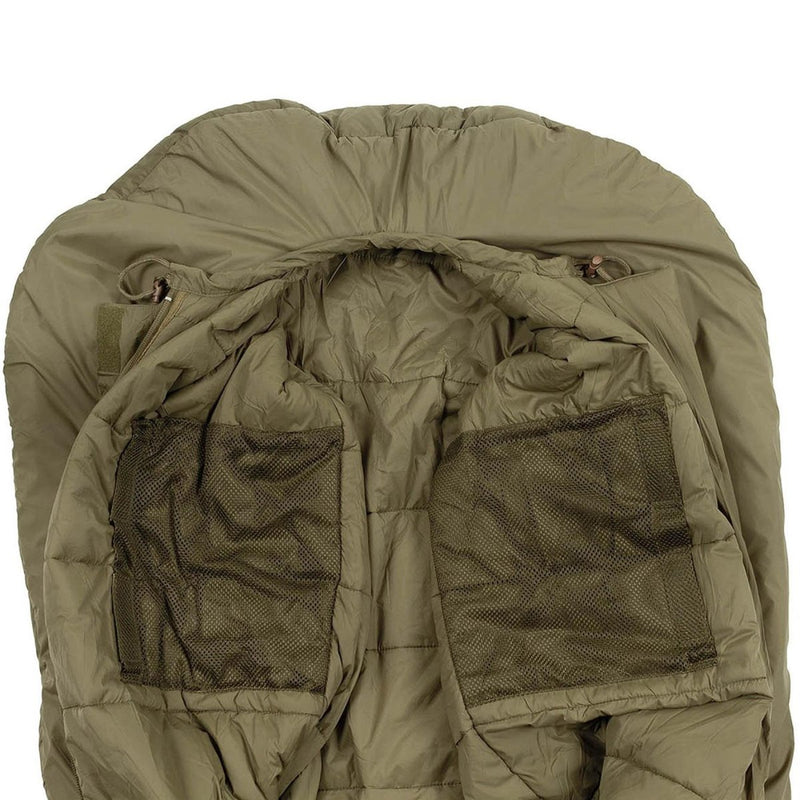 Original British Military Sleeping Bag Compression Sack Comfort -15 ° C Olive