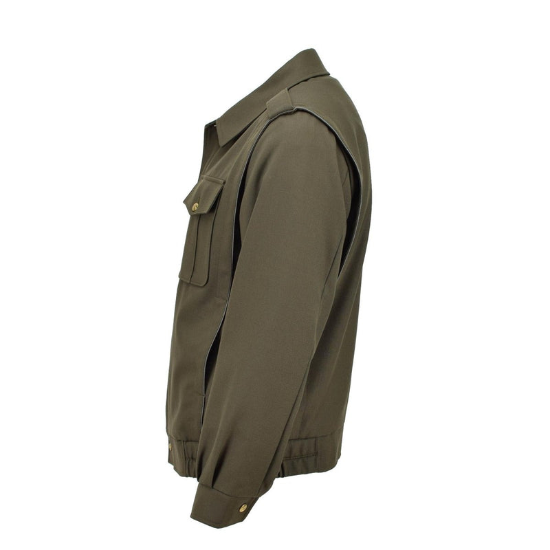 Original tjeckiska arméblousonfält trupper avslappnad militär olivblusjacka ny