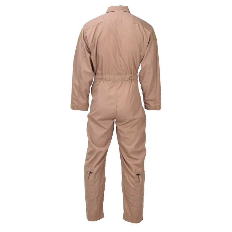 Original Dutch Military Flight Coverall Aramid Heat Resistant Jumpsuit Khaki