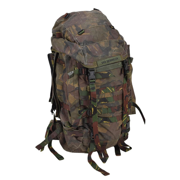 Original Dutch Military Tactical Ryggsäck 60L Molle Loops DPM Woodland Camo