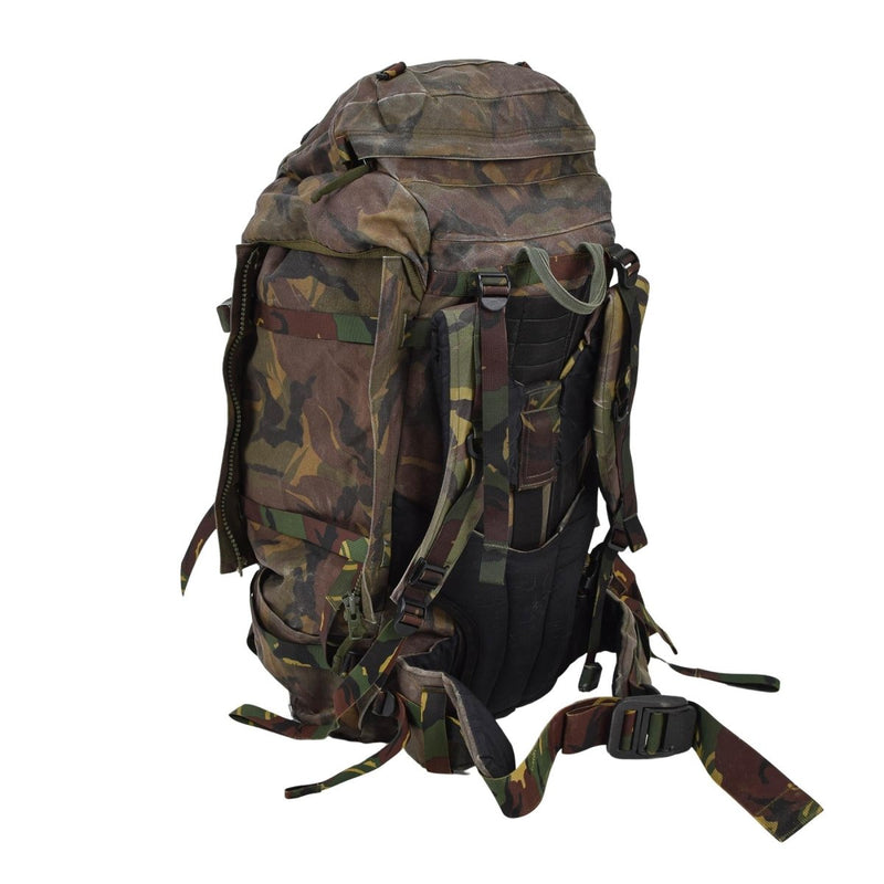 Original Dutch Military Tactical Ryggsäck 60L Molle Loops DPM Woodland Camo