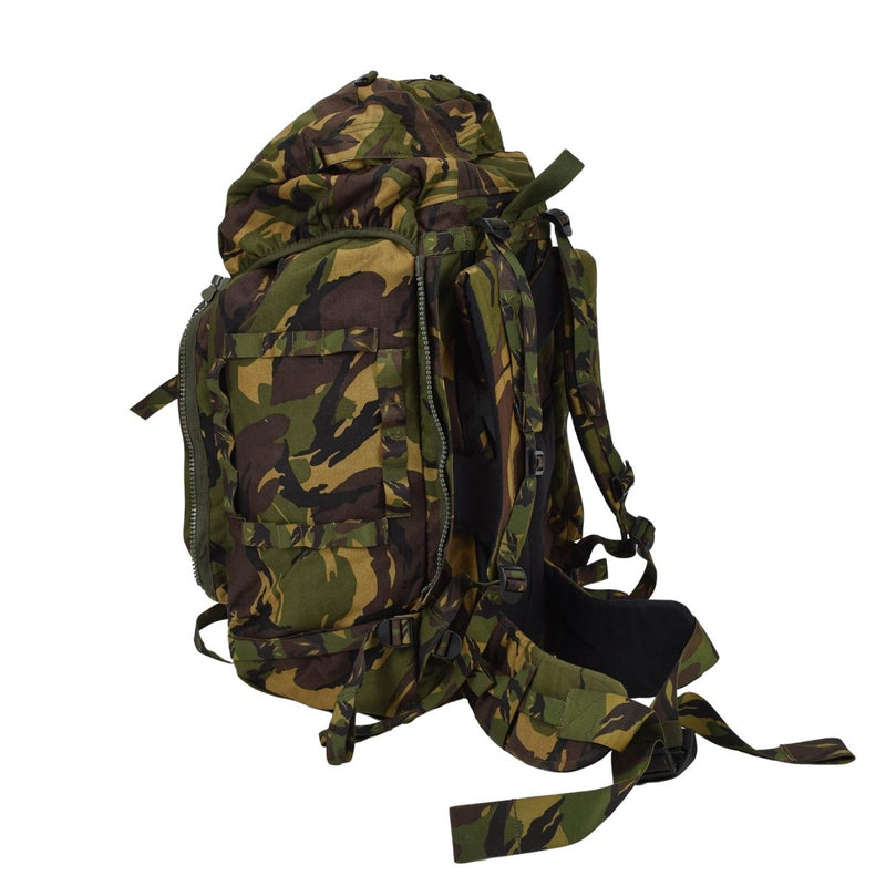 Original Dutch Military Tactical Ryggsäck 60L Molle Loops DPM Woodland Camo