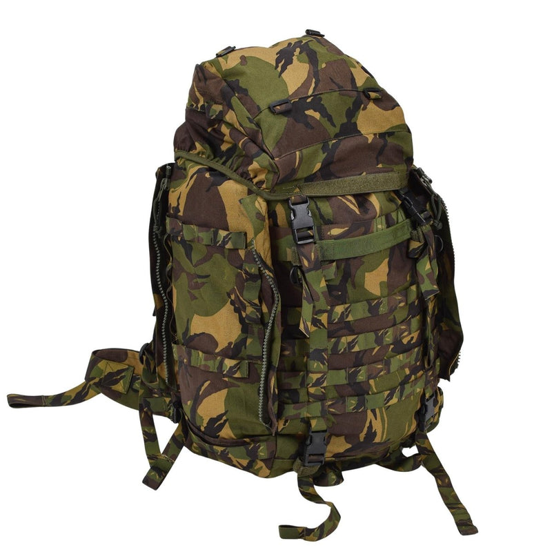 Original Dutch Military Tactical Ryggsäck 60L Molle Loops DPM Woodland Camo