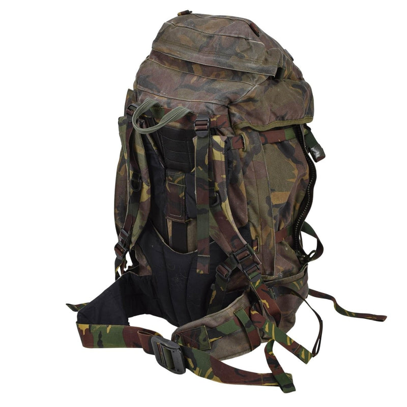 Original Dutch Military Tactical Ryggsäck 60L Molle Loops DPM Woodland Camo