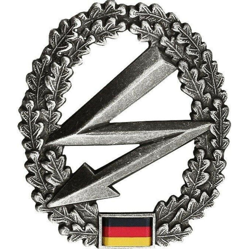 Original German Army Beret Cap Insignia Badge Cockade Signal Corps Communication