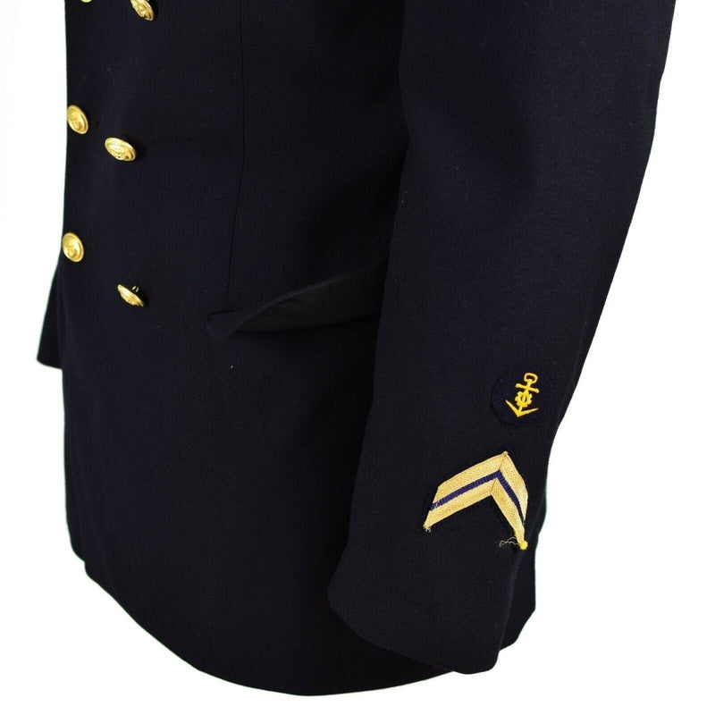 Original German Army Marines Dress Jacket Black Navy Formal Uniform Military