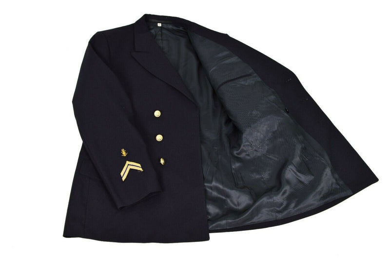 Original German Army Marines Dress Jacket Black Navy Formal Uniform Military