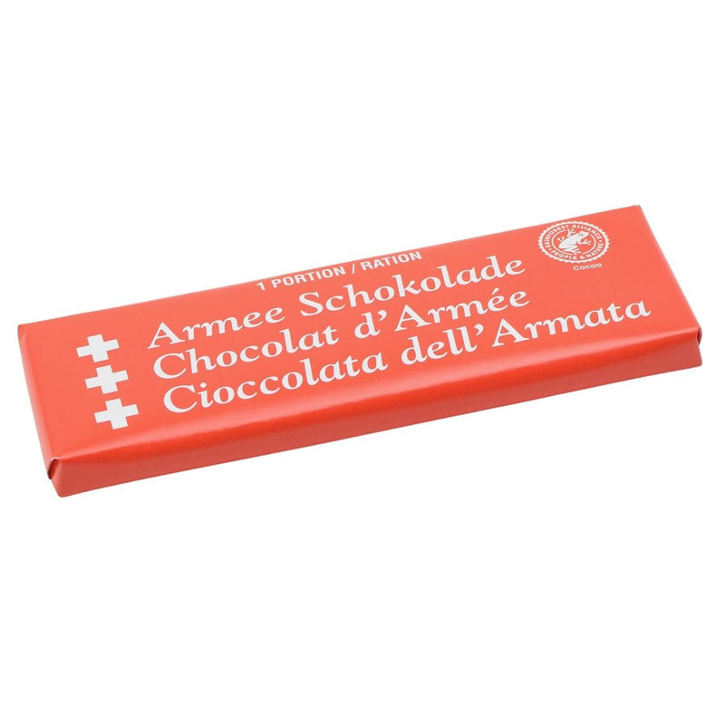 Original Swiss Military Chocolate Bar Long Shelf Life Emergency Rations