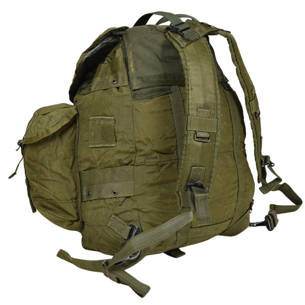 Original U.S. Military 50l Tactical Ryggsäck 3 Yttre växelpåsar olivfärg