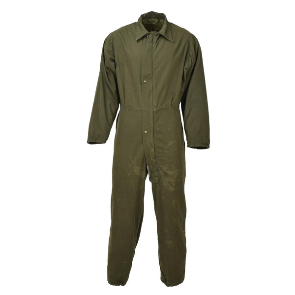 Original U.S. Military Mechanic Coverall Work Suit Mes Jumpsuit Uniform Olive