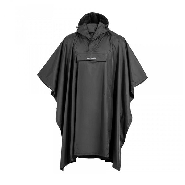 Pentagon Cloudburst Packable Poncho vattentäta andningsbara reflekterande detaljer