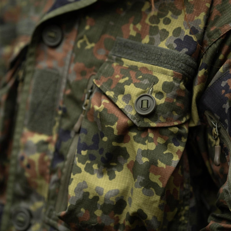 TACGEAR Brand tysk militär stil smock jacka commando flecktran ykk dragkedja