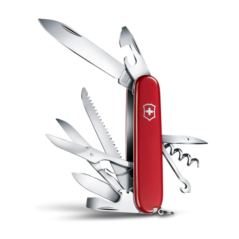 Victorinox Huntsman Multi Tool Knife 12 Funktioner Rostfritt stål rött handtag