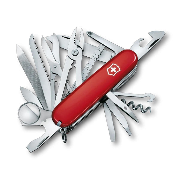 Victorinox Swiss Champ Multi Tool Knife 33 Funktioner Rostfritt stål rött handtag