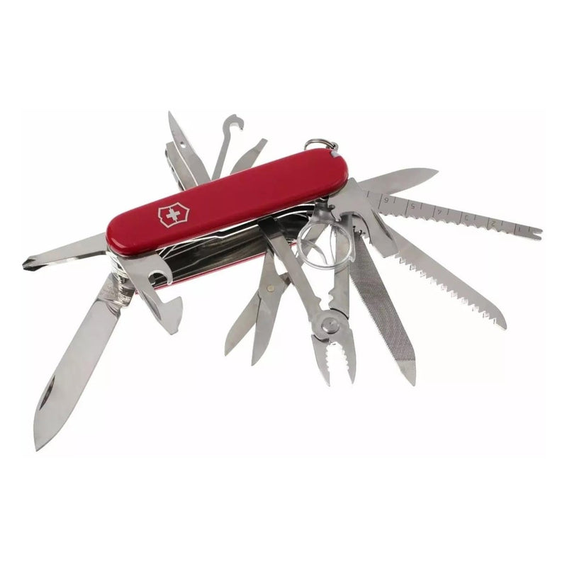 Victorinox Swiss Champ Multi Tool Knife 33 Funktioner Rostfritt stål rött handtag