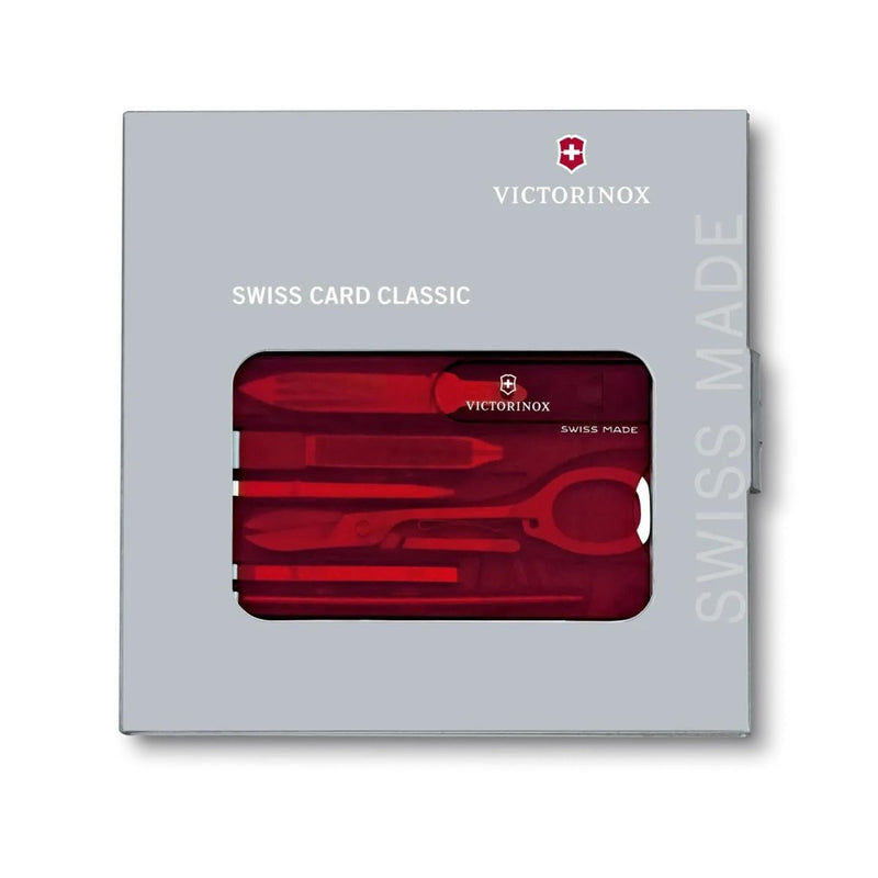 Victorinox Swisscard Classic Multi Tool 10 Funktioner kompakt och praktiska