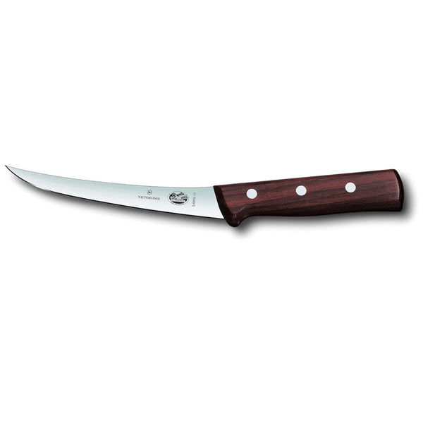 Victorinox Wood Collection Fixed Bening Knife Straight rostfritt stålblad