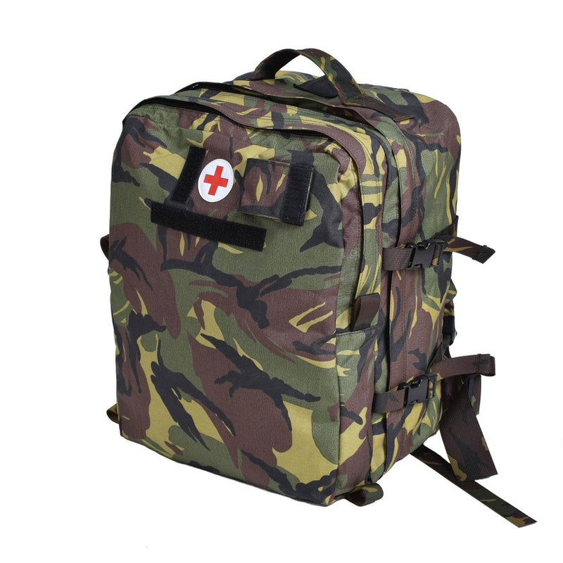 Medic backpack Dutch military paramedic rucksack waterproof DPM camo 40L