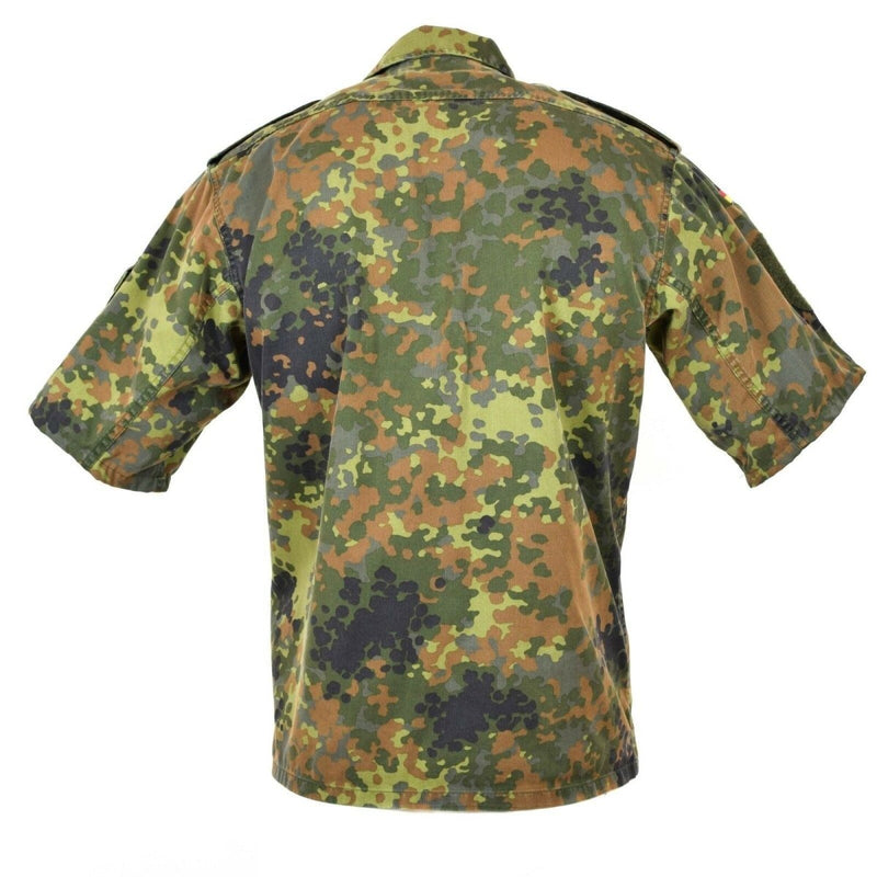 Original German army shirt flecktarn short sleeves combat Army issue